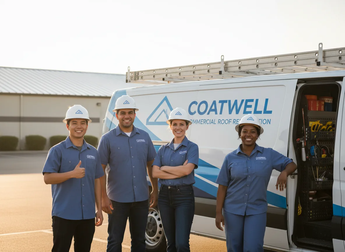 Commercial roof coating company in Mcconnell, IL